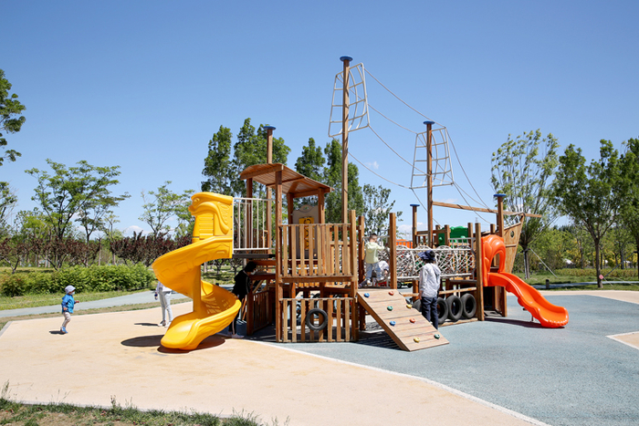 朝来森林公园。何建勇摄