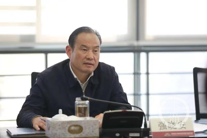 西安市原副市长强小安。图片来源/北京日报