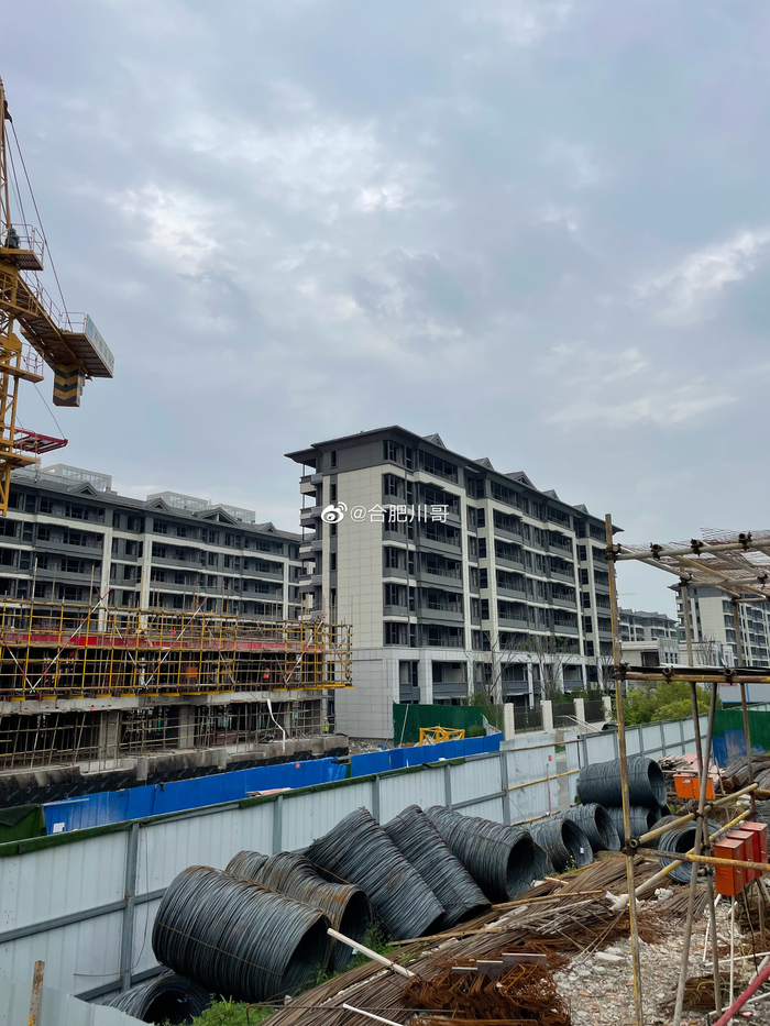 新家|琥珀晴川里外立面施工基本完成 绿化工程进行中