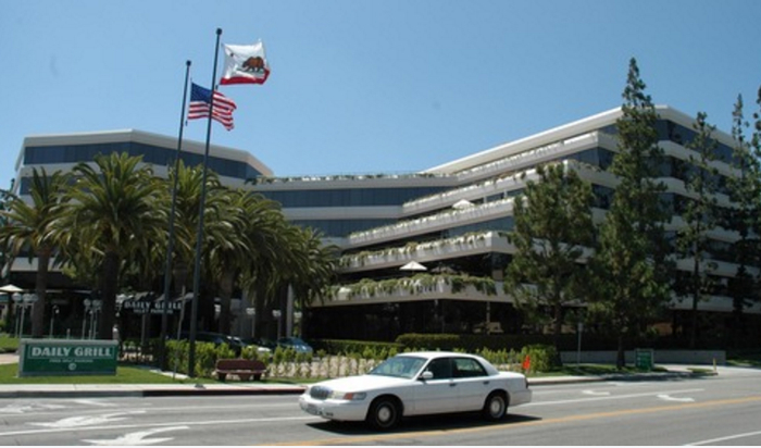 2005年拍摄的美国优尼科公司设在加利福尼亚州埃尔塞贡多市的总部办公楼