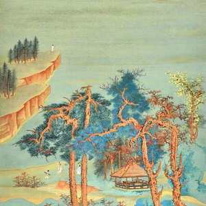 张大千仿王希孟《千里江山图》3.7亿港元成交_手机新浪网