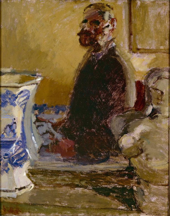 西克特，《自画像》，约1913-1915，牛津大学阿什莫林博物馆藏