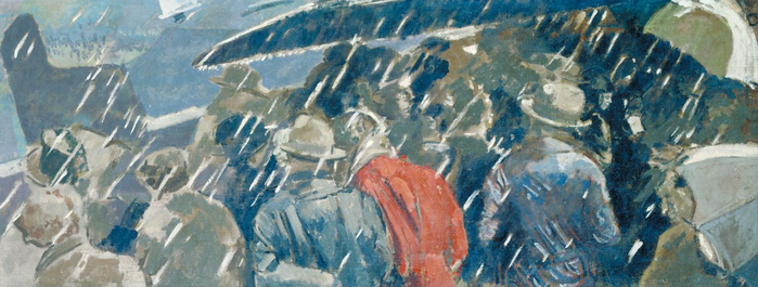 西克特，《埃尔哈特小姐的到来》，1932年，南安普敦市美术馆藏