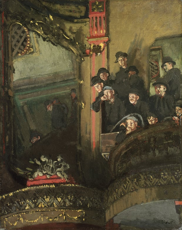 西克特，《贝德福德音乐厅》，利物浦沃克美术馆藏