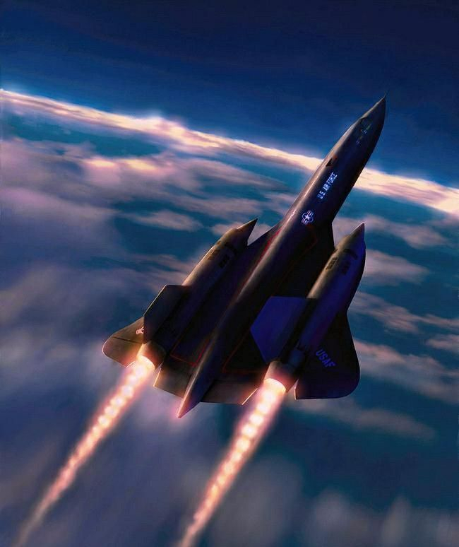 战机图鉴SR-71黑鸟式侦察机