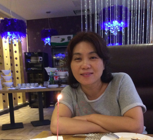 小语为任群拍摄的48岁生日照