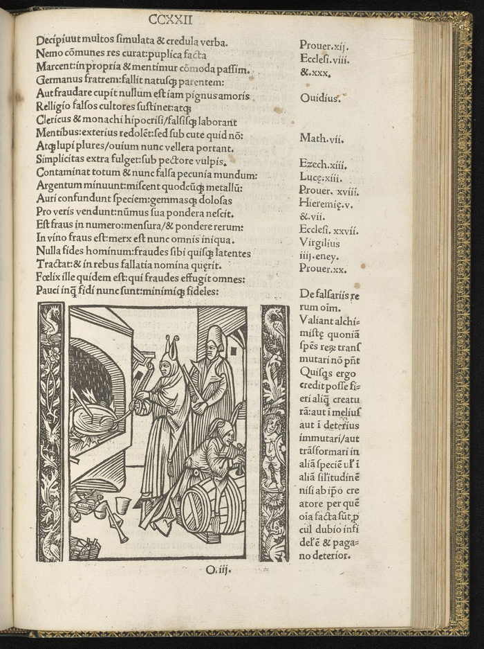 塞巴斯蒂安·布兰特，《愚人船》内页