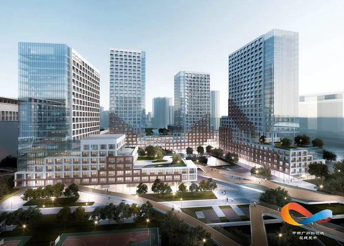 △广东外语外贸大学黄埔研究院效果图