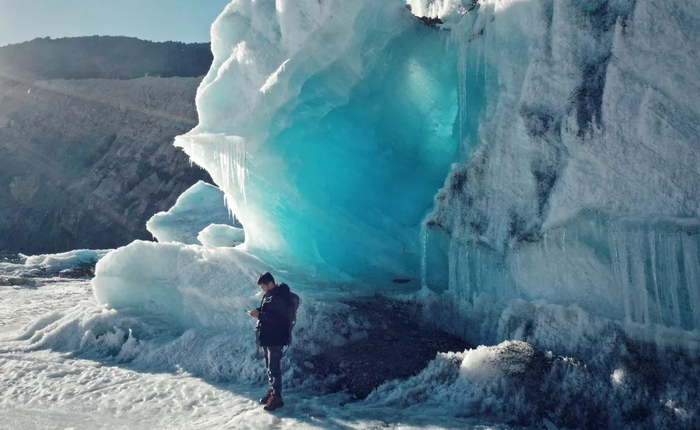 ▲白宇背包客时期照片 来源：受访者提供