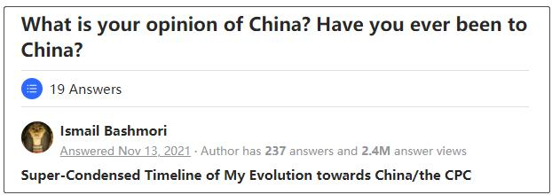 Quora问题截图。 