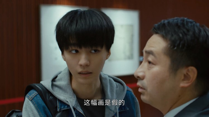 ▲王俊凯在剧中饰演大学生庄文杰