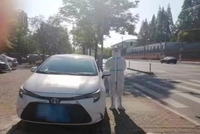 杨浦区抗疫保障车队 林志强