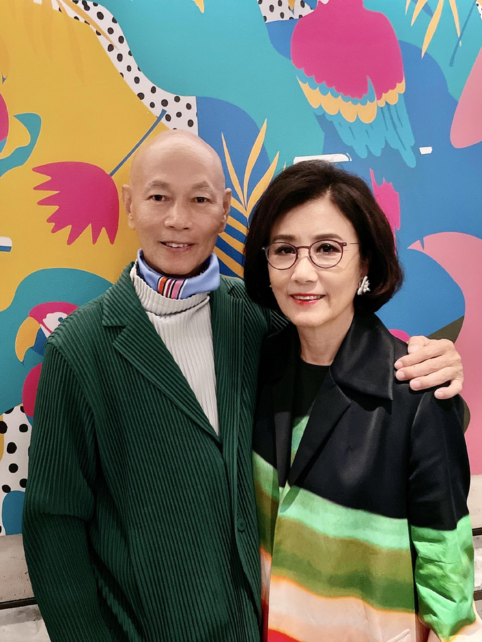 罗家英与汪明荃从恋人到爱人，一路彼此相伴、彼此鼓励。  受访者供图