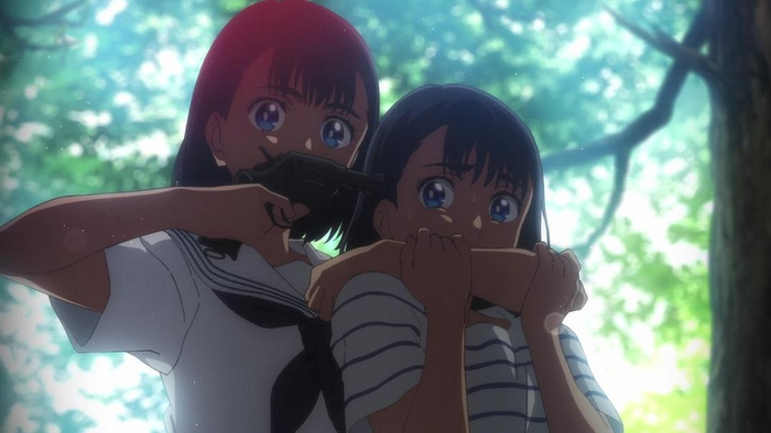 影子澪和真身的服装不同