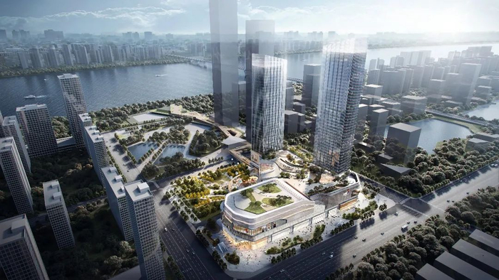 滨江商圈全域TOD,定义武汉商业新天际|武汉城市总体规划|龙湖|滨江天街|武汉市|城市_新浪新闻