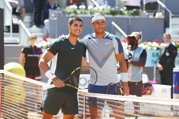 阿尔卡拉斯击败纳达尔。