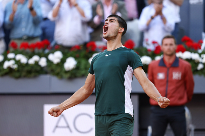 阿尔卡拉斯马德里大师赛夺冠。