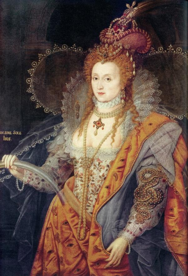 伊丽莎白一世的彩虹肖像The Marquess of Salisbury, Hatfield House惠允使用。