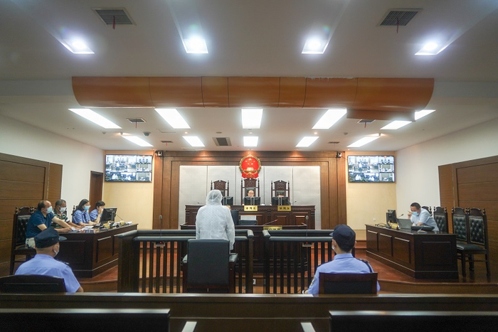 庭审现场