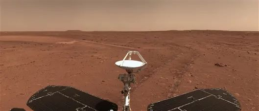 祝融号行驶轨迹  图片来源：中国科学院国家空间科学中心