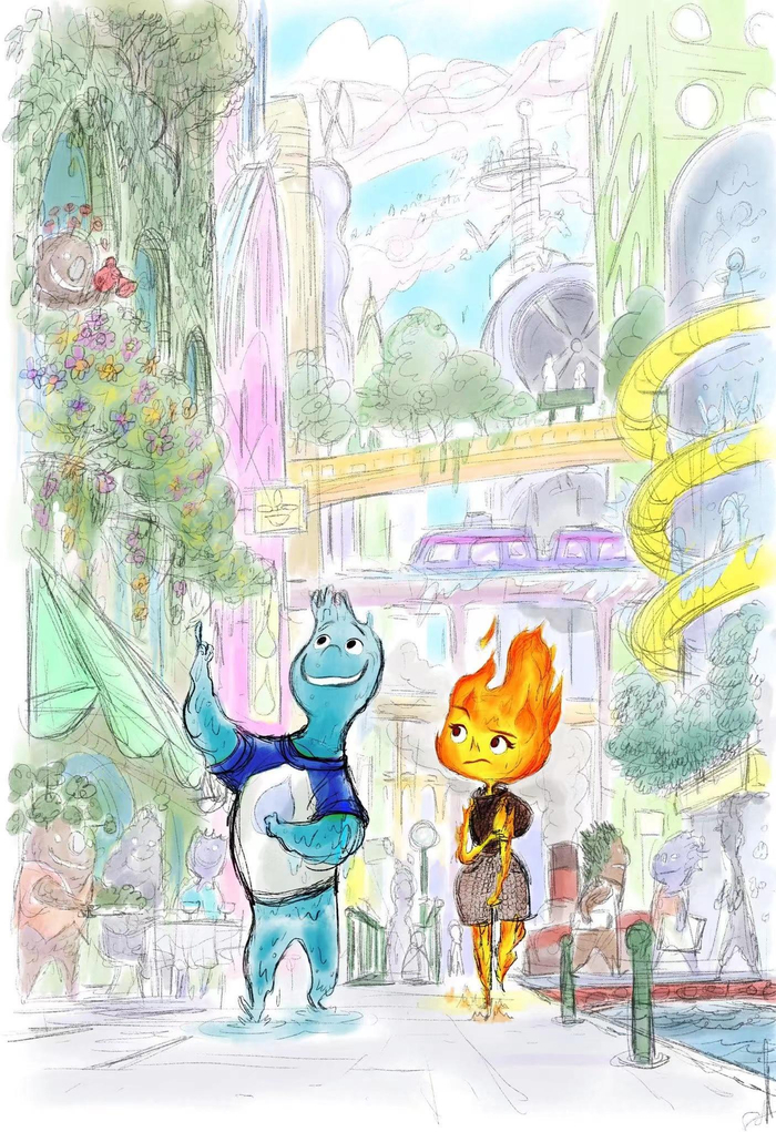 《元素》概念图。 片方供图