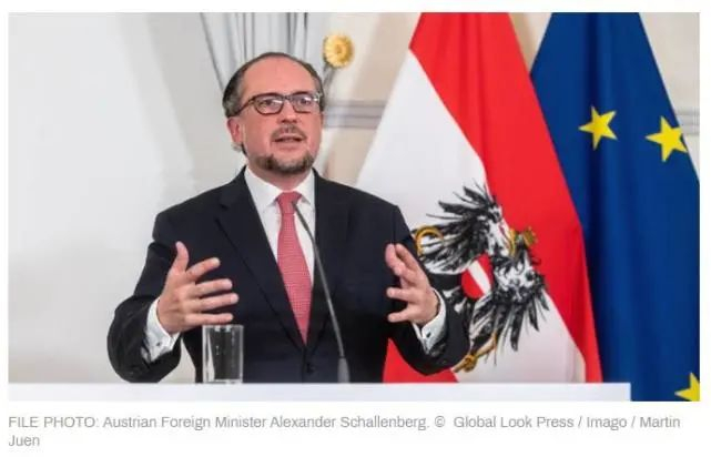 奥地利外交部长亚历山大·沙伦贝格 外媒资料图