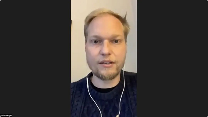 克里斯·汉格接受澎湃新闻采访