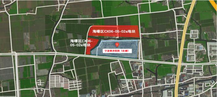 △图片来源：高德地图（上述地块标识为大致范围）