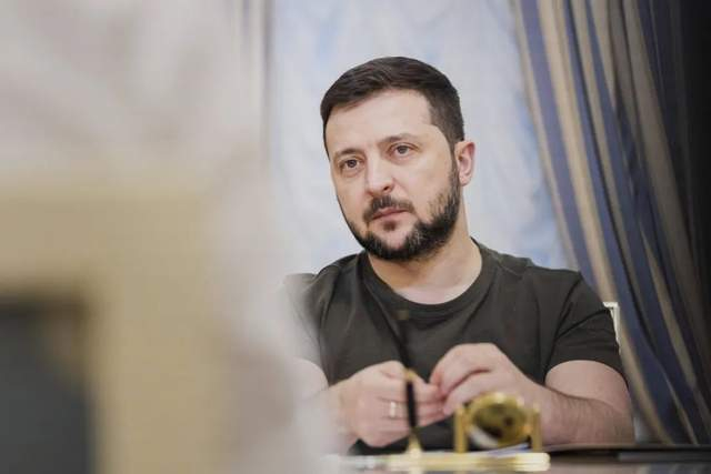 泽连斯基资料图。图源：视觉中国