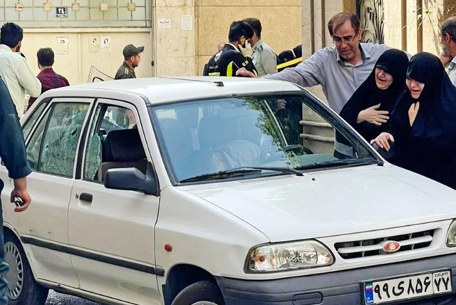 22 日霍达伊在车内被枪杀。图源：塔斯尼姆通讯社