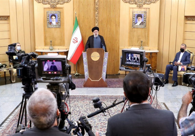 莱希誓言将进行“血的复仇”。图源：塔斯尼姆通讯社