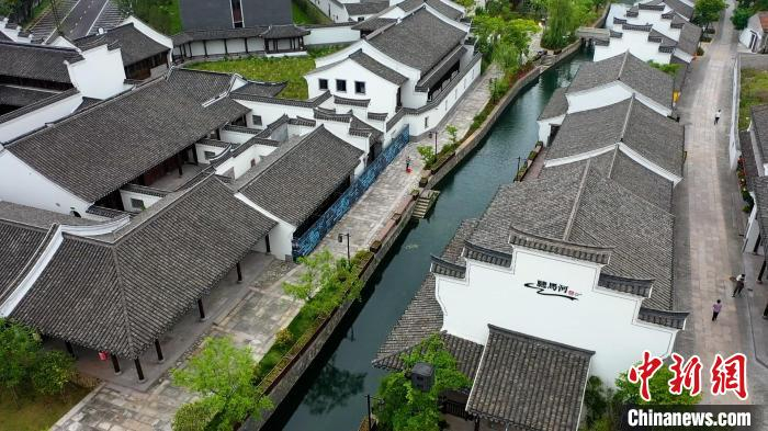 慈城古县城一景。　朱海升 摄