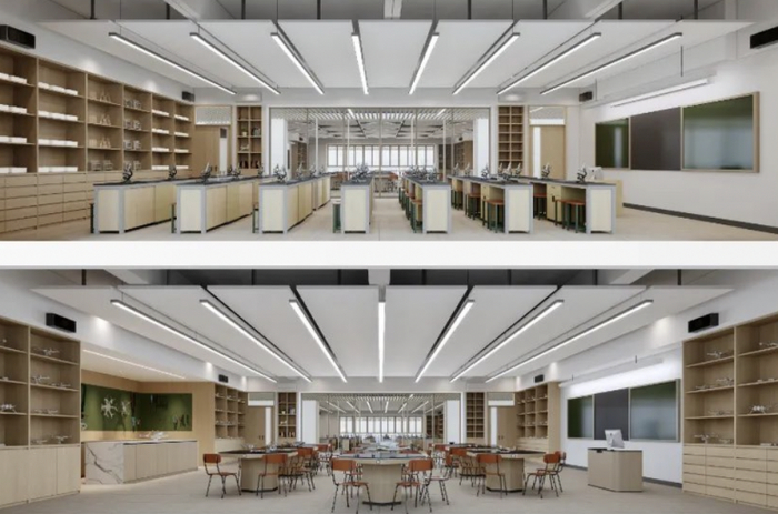 实验室与专业教室示意图