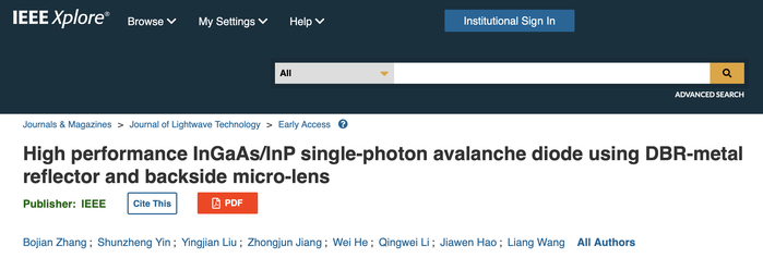 图片来自Journal of Lightwave Technology