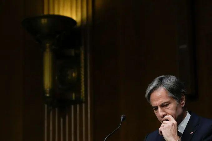 ▲在对华政策演讲中，布林肯大谈“盟友和伙伴的重要性”。图/新华社