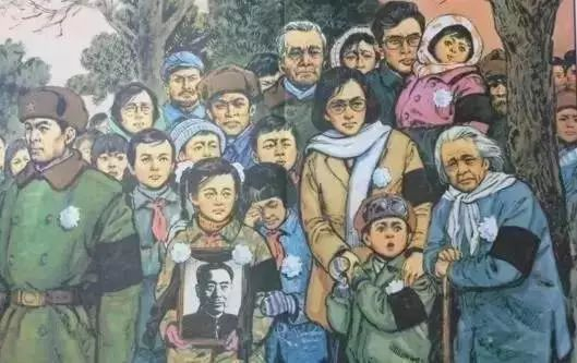 《十里长街送总理》