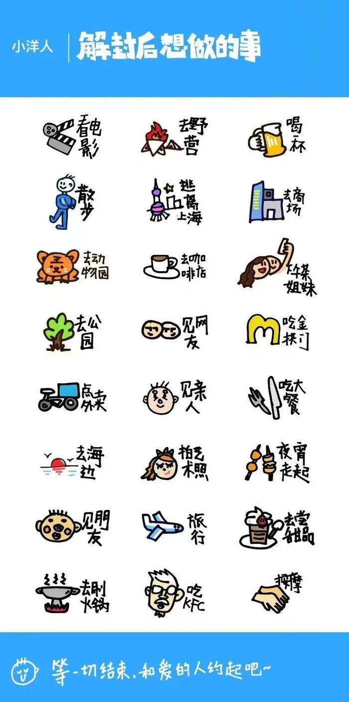 Catherine不上班 做的解封愿望图