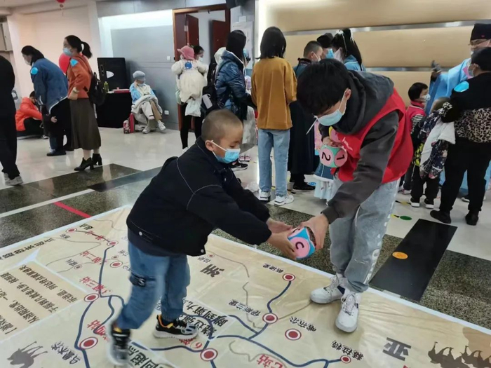 今年元旦，“福建金丝带”联合省科技馆为“小白们”组织一场“梦回唐朝科技迎新”活动 受访者供图