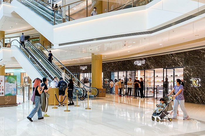 5月29日重新开业的上海恒隆广场 图片来源：Stanley