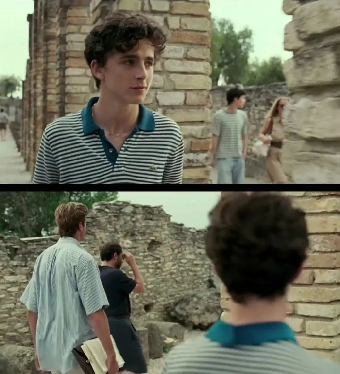 虚化背景不同，关注焦点不同 | 图源《请以你的名字呼唤我》