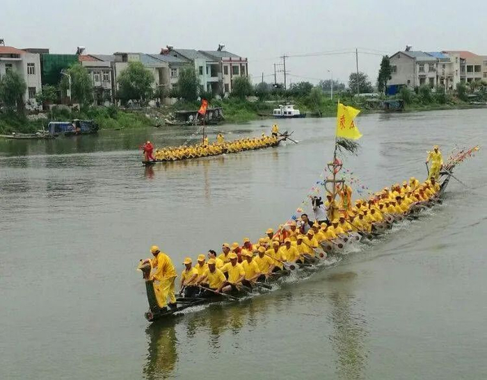 乘风村的“凤舟竞渡”