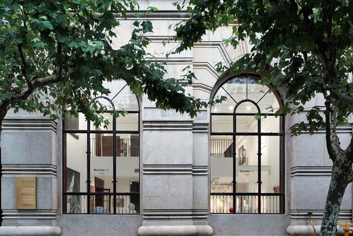蓝骑士画廊（Bluerider ART），位于上海外滩区域的空间