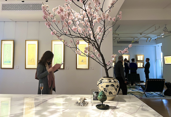 松荫艺术展出现场