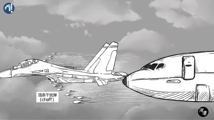 ▲根据澳大利亚说法还原的现场手绘图