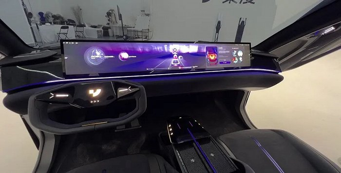 ▲车辆中控设计