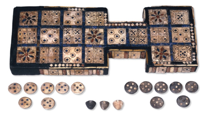 乌尔皇室游戏棋盘