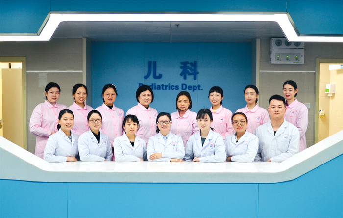 ▲儿科合影