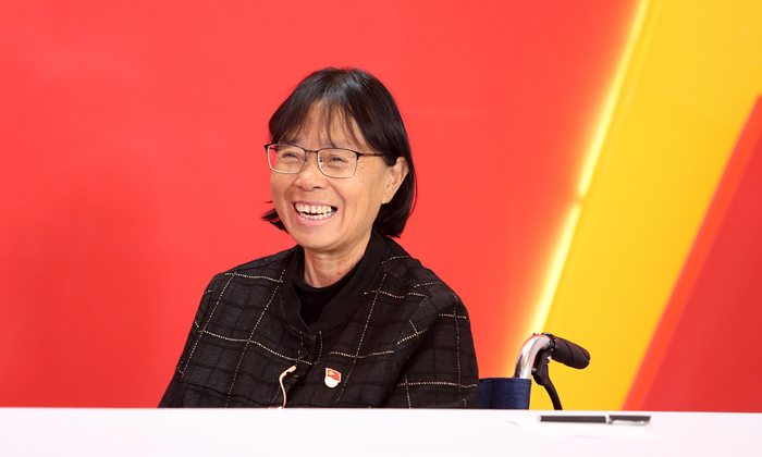 张桂梅。人民视觉 资料图