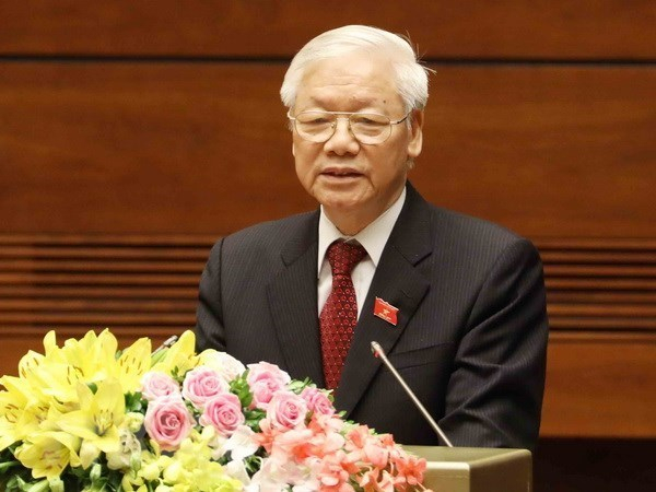 越共中央总书记阮富仲&nbsp; 图源：越通社
