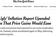 美国5月通胀刷新40年来新高，智库：数据相当难看